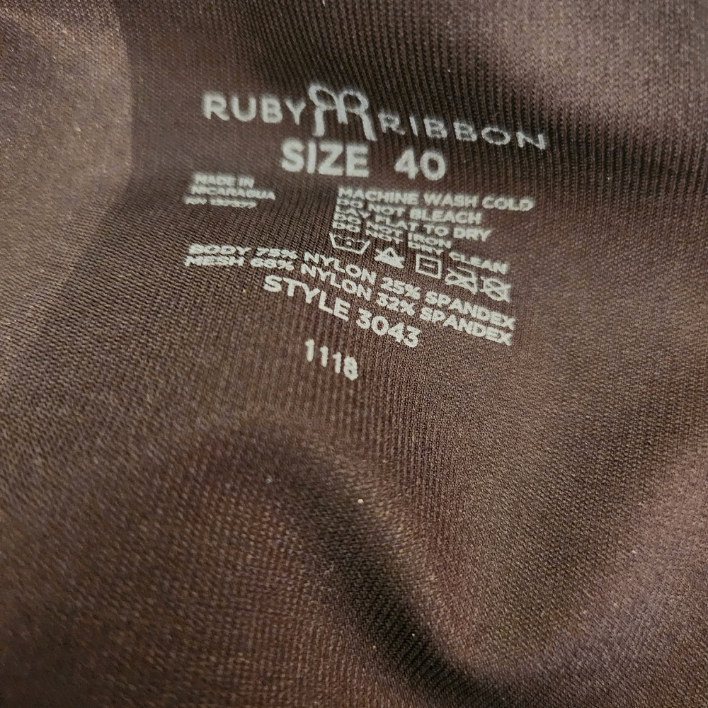 🆕️size 40 Ruby Ribbon Sheer Demiette - Picture 4 of 8